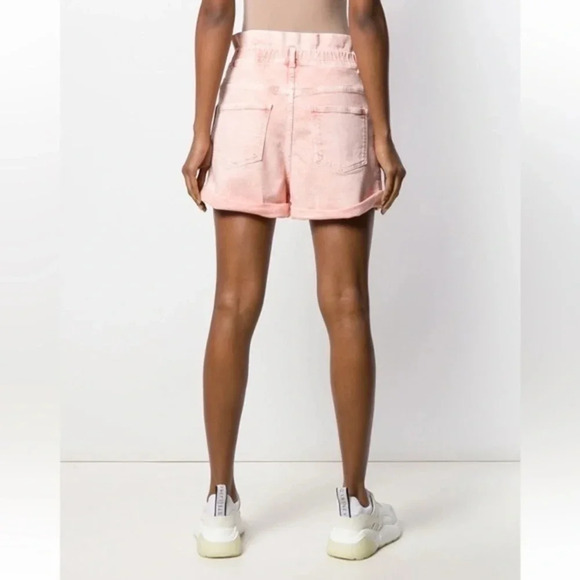 Stella McCartney distressed high-rise shorts - Picture 4 of 5
